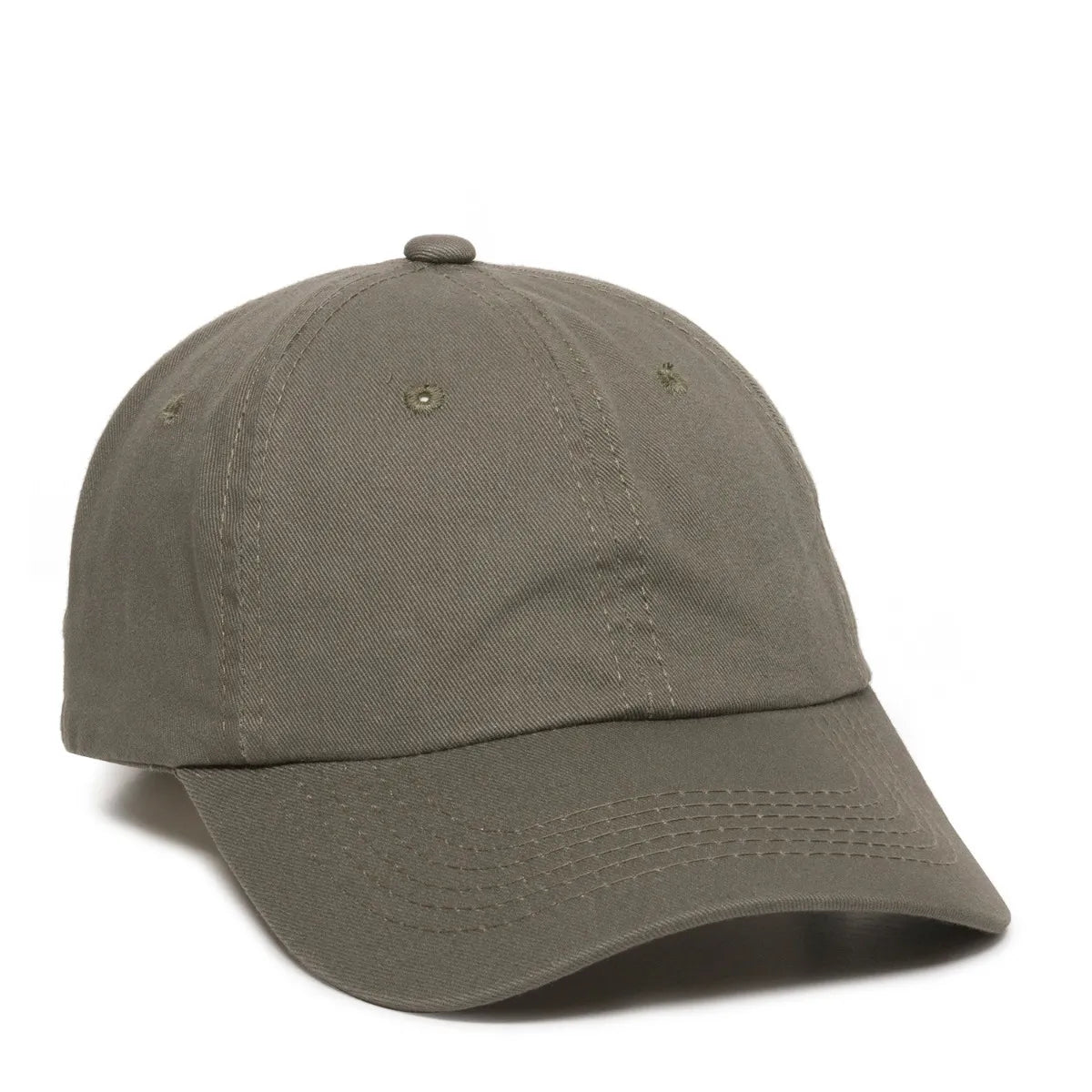 Outdoor Cap GWT-116 Garment Washed Cotton Twill Unstructured Solid Back Hat-1