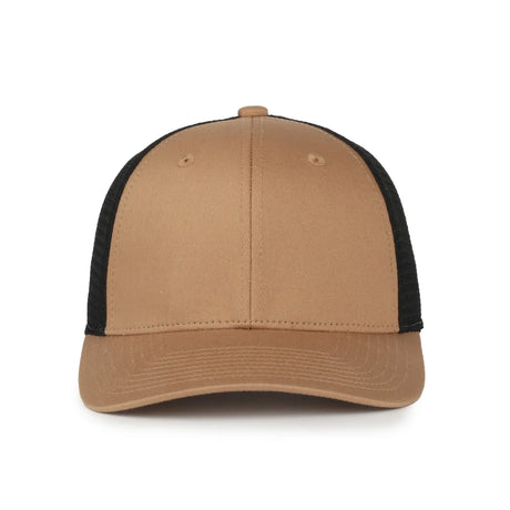 Outdoor Cap FLX672M Pro Round Crown Structured Trucker Hat Unisex Accessories Hats & Caps