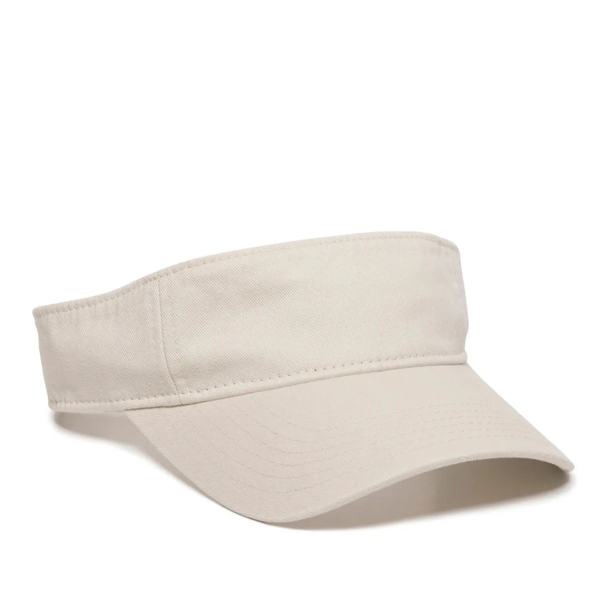 Outdoor Cap GWTV-100 Garment Washed Cotton Twill Visor Unisex Accessories Hats & Caps