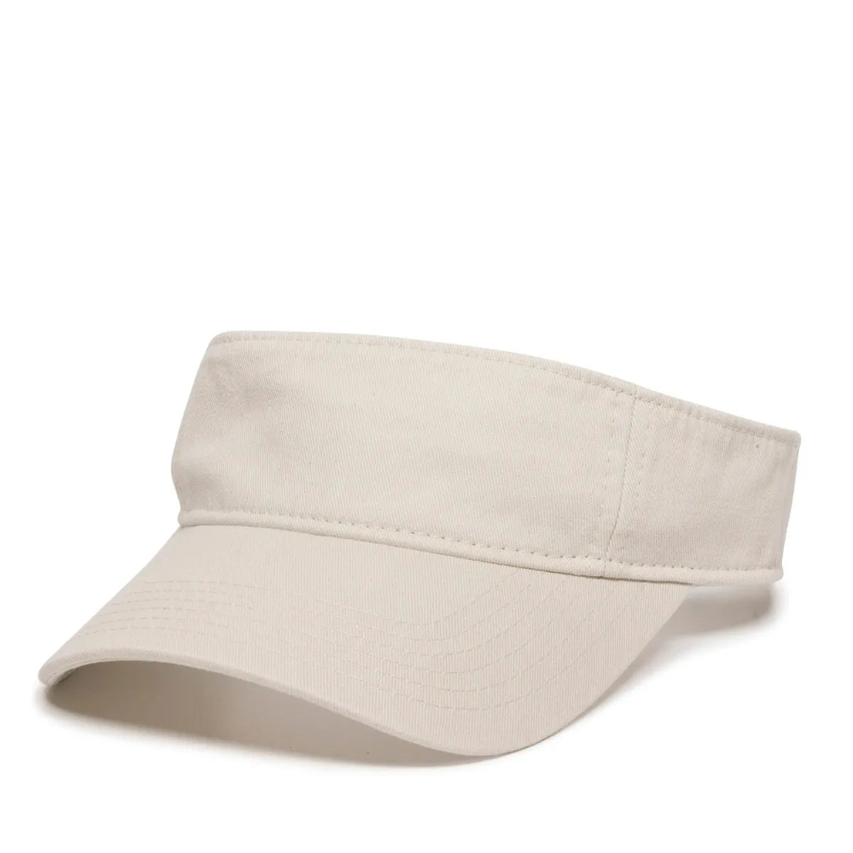 Outdoor Cap GWTV-100 Garment Washed Cotton Twill Visor Unisex Accessories Hats & Caps