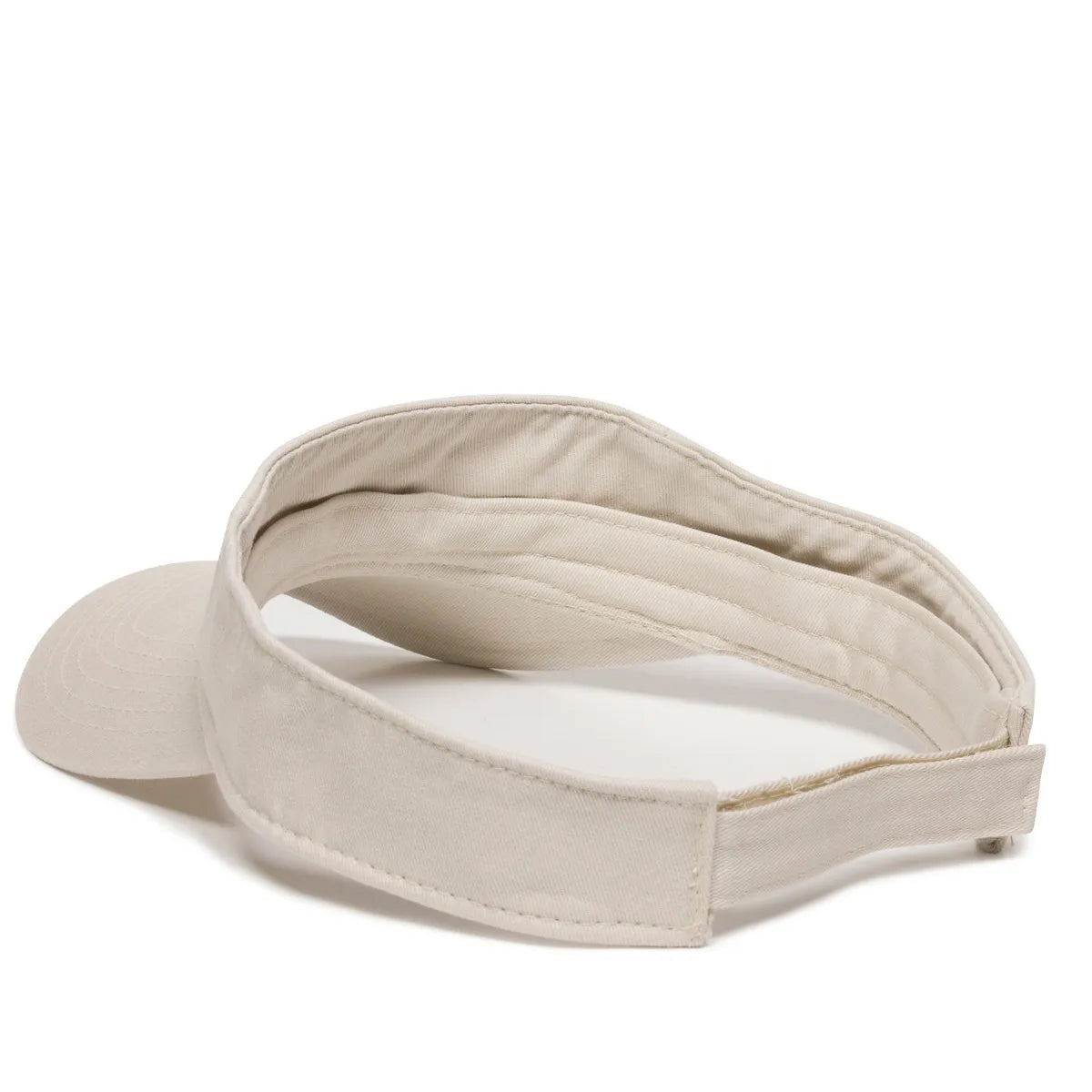 Outdoor Cap GWTV-100 Garment Washed Cotton Twill Visor Unisex Accessories Hats & Caps