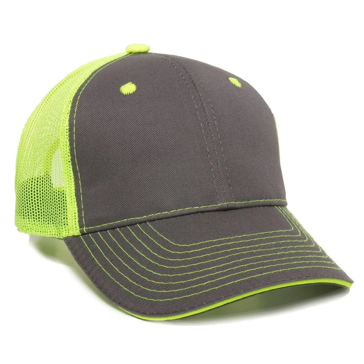 Outdoor Cap GWT-101M Structured Trucker Hat-1