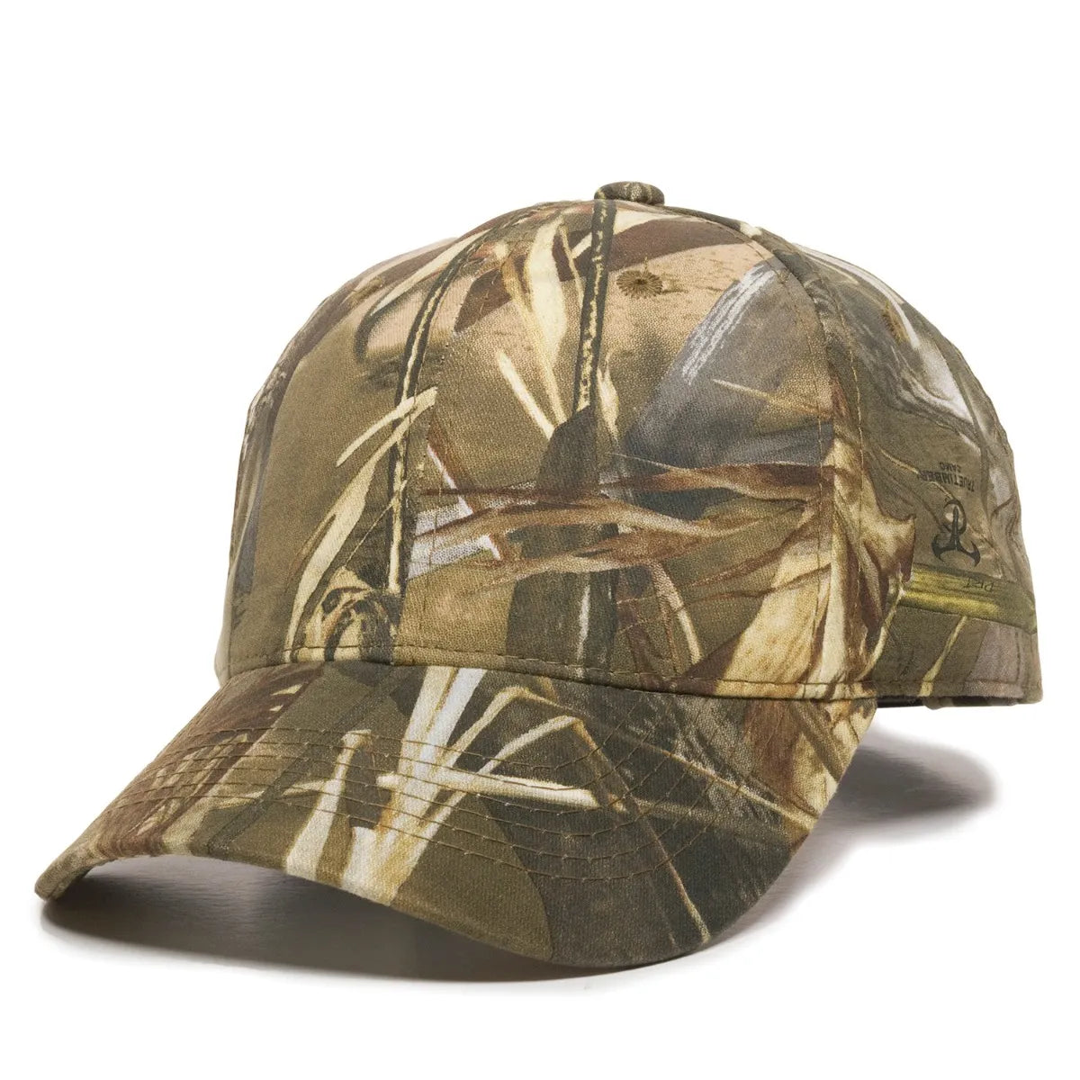 Outdoor Cap 350 Canvas Camo Structured Solid Back Hat Unisex Accessories Hats & Caps