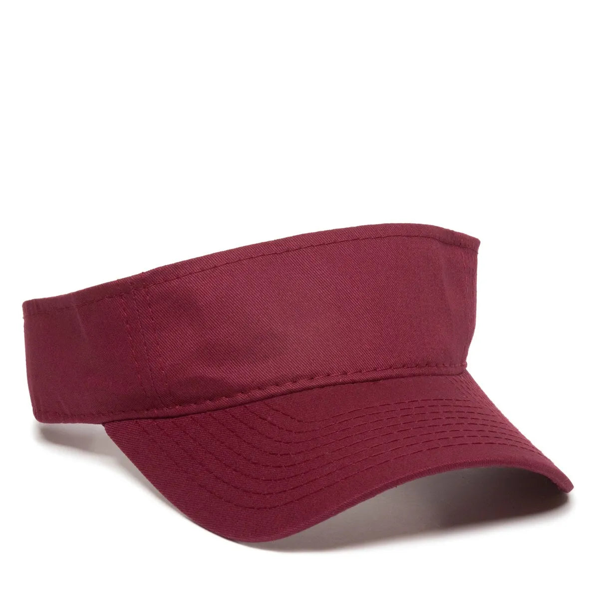 Outdoor Cap GWTV-100 Garment Washed Cotton Twill Visor Unisex Accessories Hats & Caps