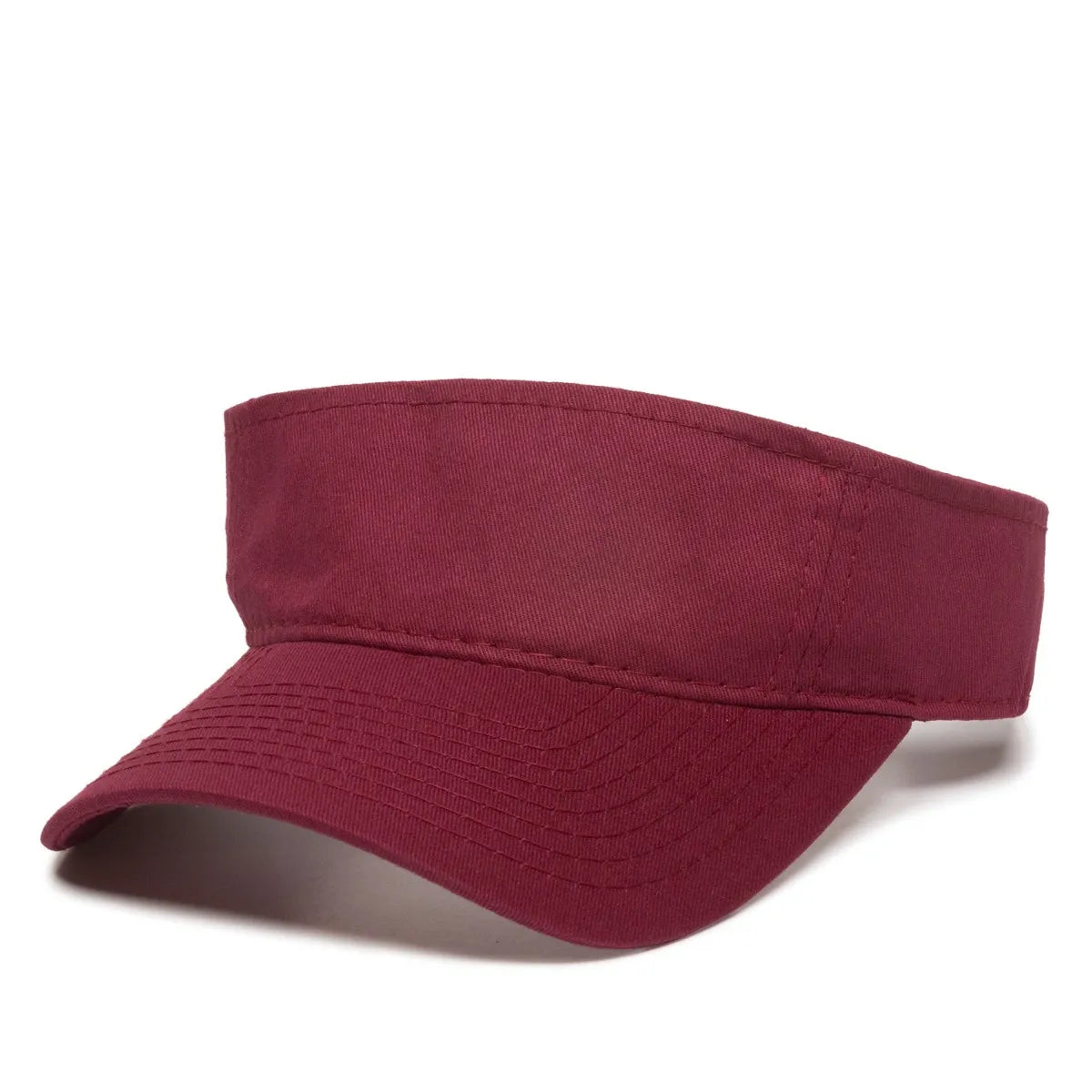 Outdoor Cap GWTV-100 Garment Washed Cotton Twill Visor Unisex Accessories Hats & Caps