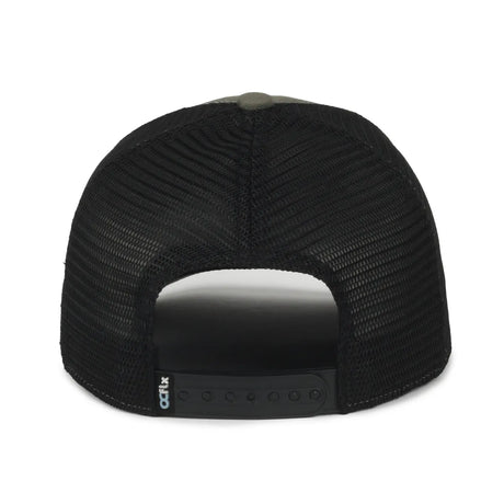 Outdoor Cap FLX672M Pro Round Crown Structured Trucker Hat Unisex Accessories Hats & Caps