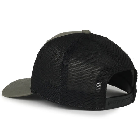 Outdoor Cap FLX672M Pro Round Crown Structured Trucker Hat Unisex Accessories Hats & Caps