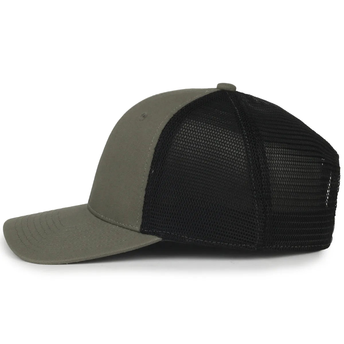 Outdoor Cap FLX672M Pro Round Crown Structured Trucker Hat Unisex Accessories Hats & Caps