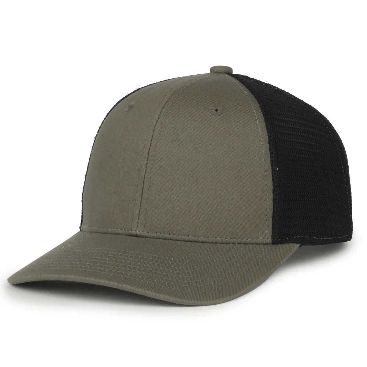 Outdoor Cap FLX672M Pro Round Crown Structured Trucker Hat Unisex Accessories Hats & Caps