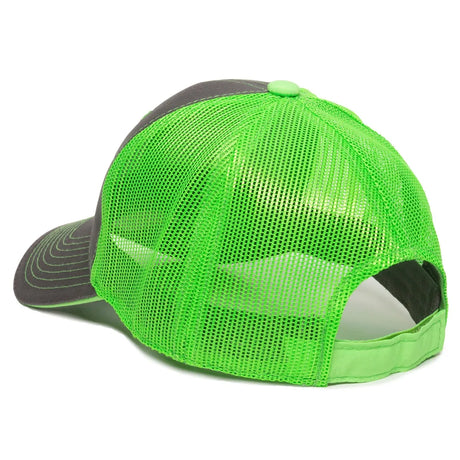 Outdoor Cap GWT-101M Cotton Twill Garment Washed Structured Trucker Hat Unisex Accessories Hats & Caps