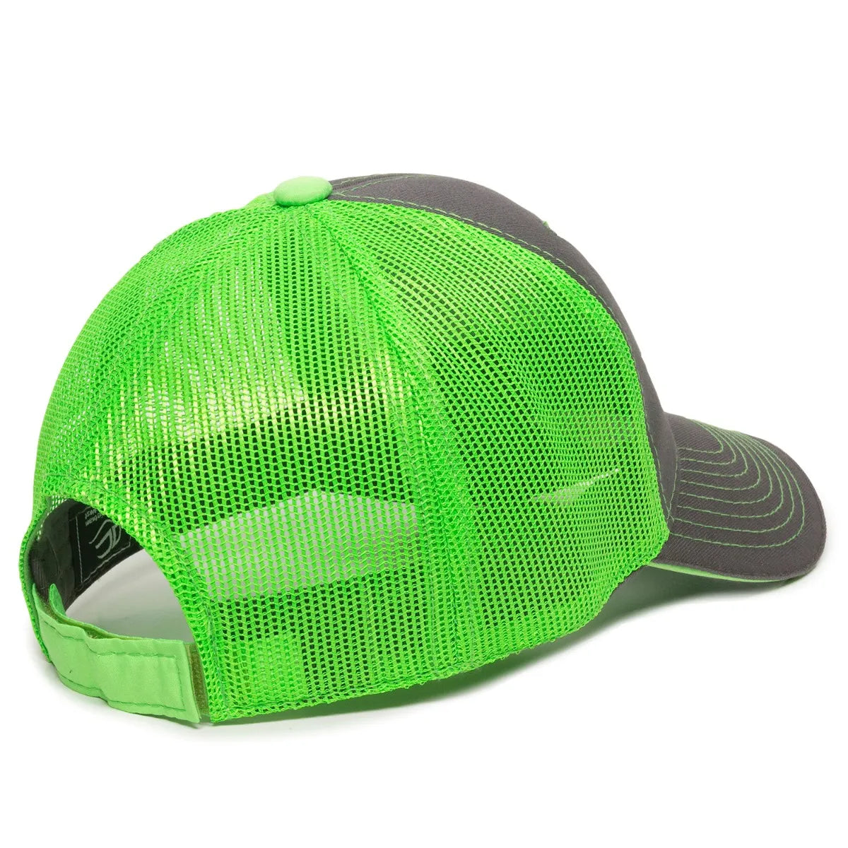 Outdoor Cap GWT-101M Cotton Twill Garment Washed Structured Trucker Hat Unisex Accessories Hats & Caps