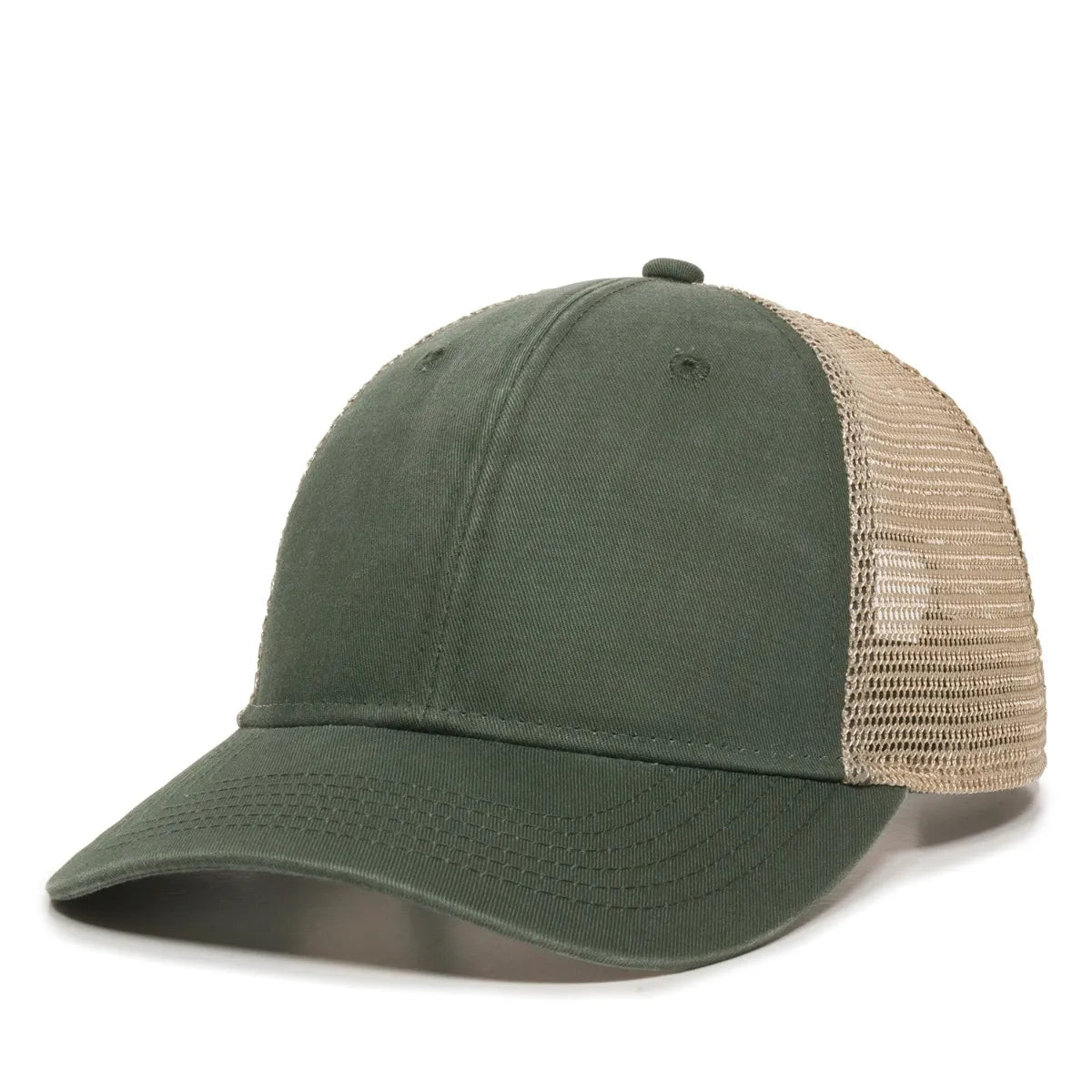 Outdoor Cap PNY-100M Heavy Washed Structured Trucker Hat Unisex Accessories Hats & Caps