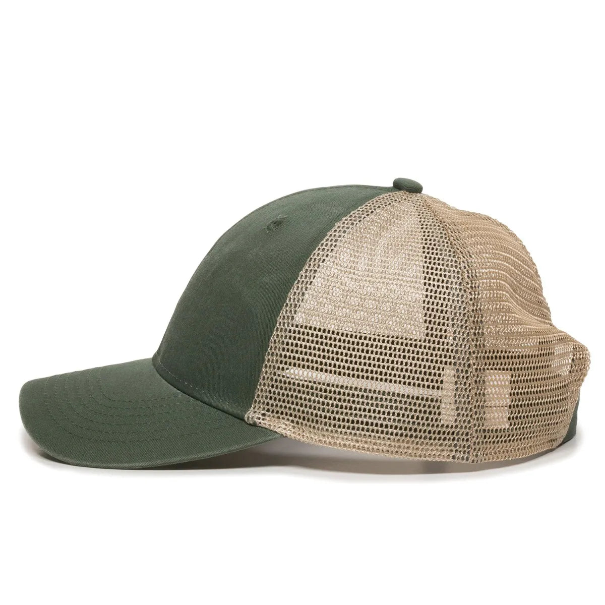 Outdoor Cap PNY-100M Heavy Washed Structured Trucker Hat Unisex Accessories Hats & Caps