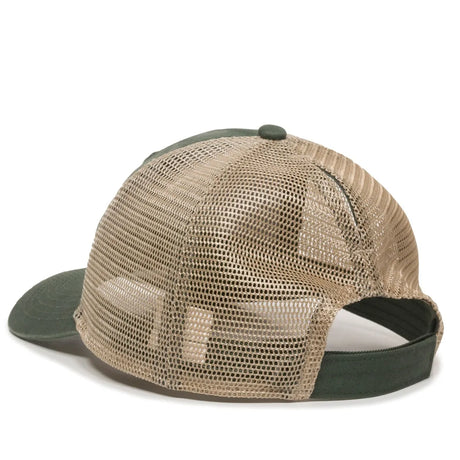 Outdoor Cap PNY-100M Heavy Washed Structured Trucker Hat Unisex Accessories Hats & Caps