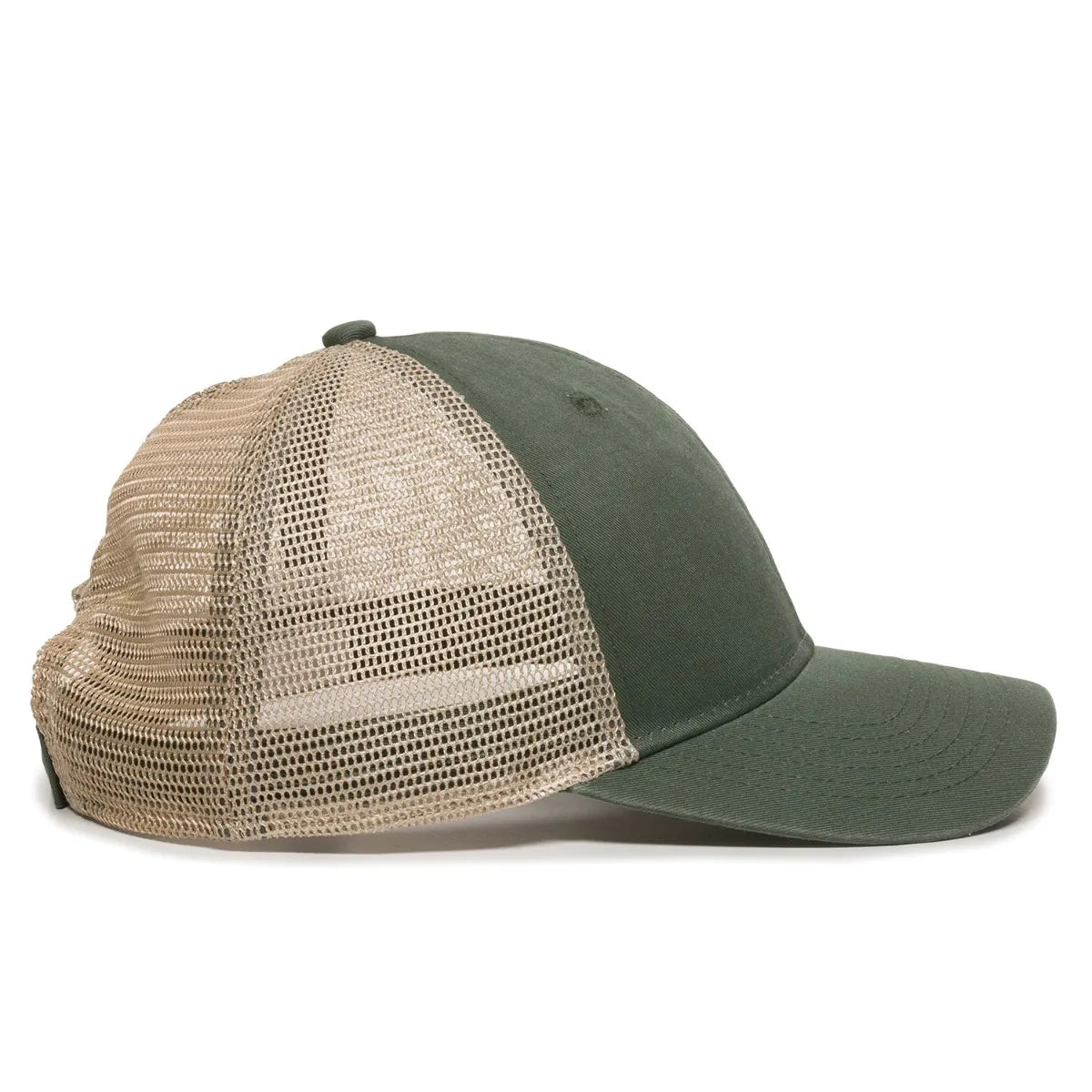 Outdoor Cap PNY-100M Heavy Washed Structured Trucker Hat Unisex Accessories Hats & Caps