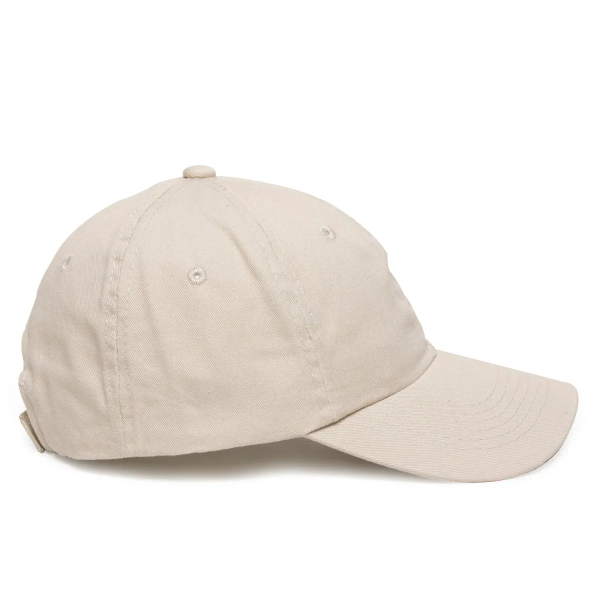 Outdoor Cap GWT-116 Garment Washed Cotton Twill Unstructured Solid Back Hat Unisex Accessories Hats & Caps
