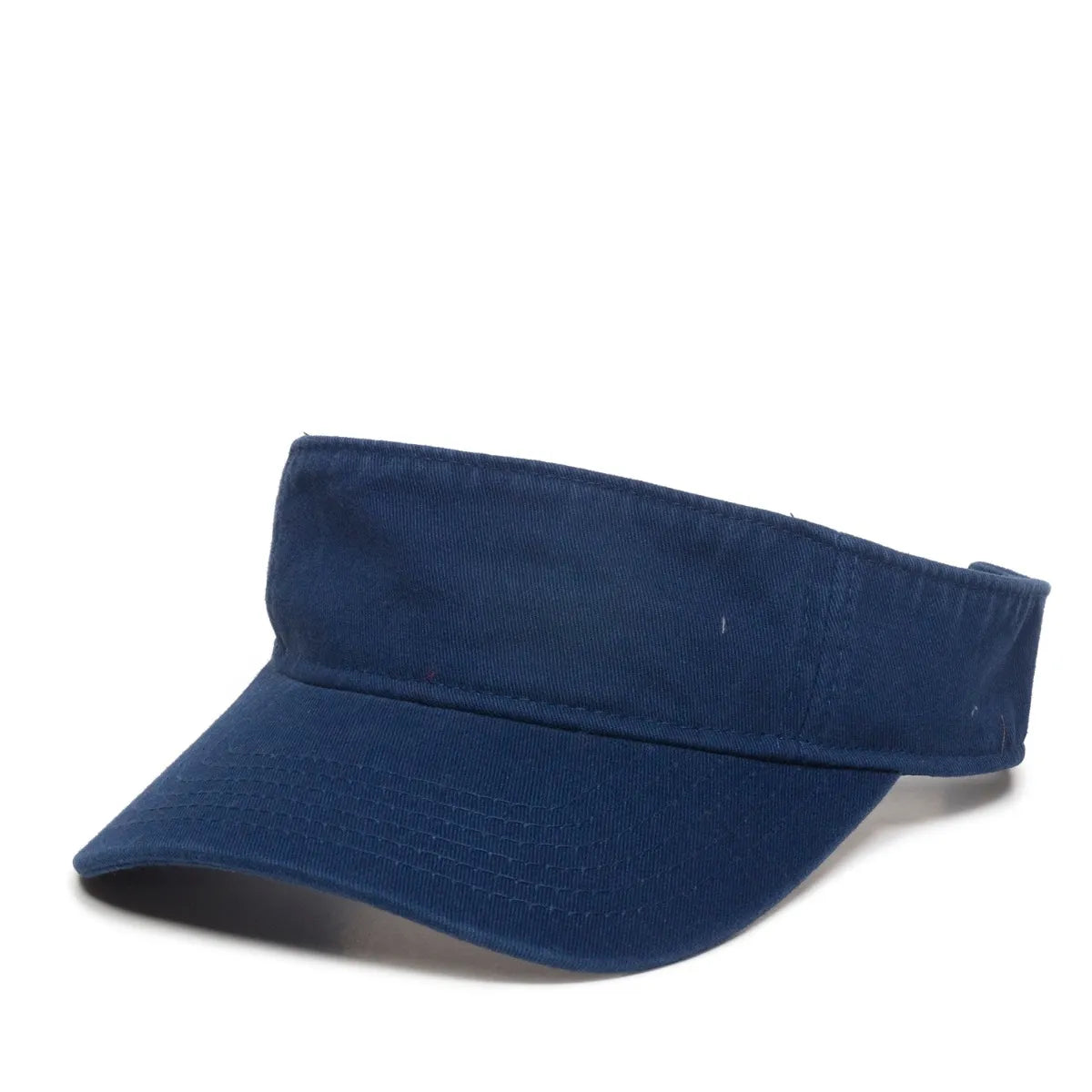 Outdoor Cap GWTV-100 Garment Washed Cotton Twill Visor Unisex Accessories Hats & Caps