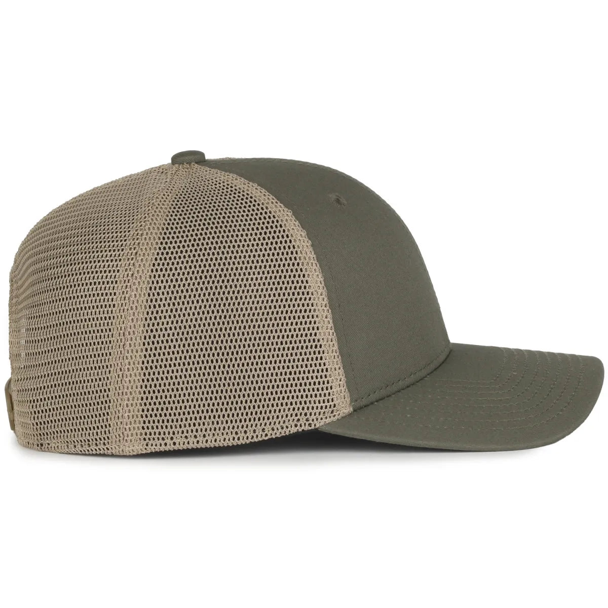 Outdoor Cap FLX672M Pro Round Crown Structured Trucker Hat Unisex Accessories Hats & Caps