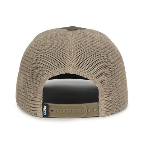 Outdoor Cap FLX672M Pro Round Crown Structured Trucker Hat Unisex Accessories Hats & Caps