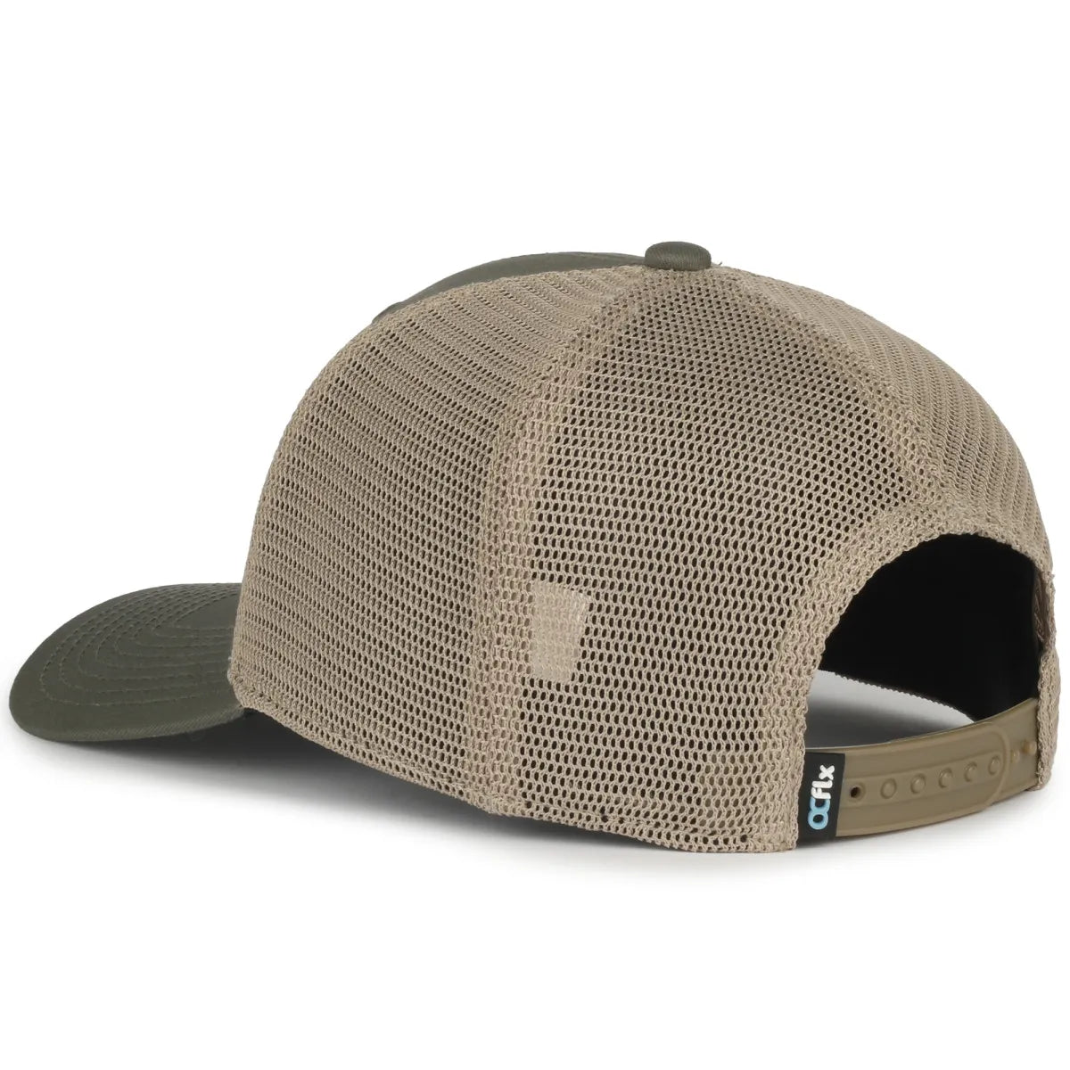 Outdoor Cap FLX672M Pro Round Crown Structured Trucker Hat Unisex Accessories Hats & Caps