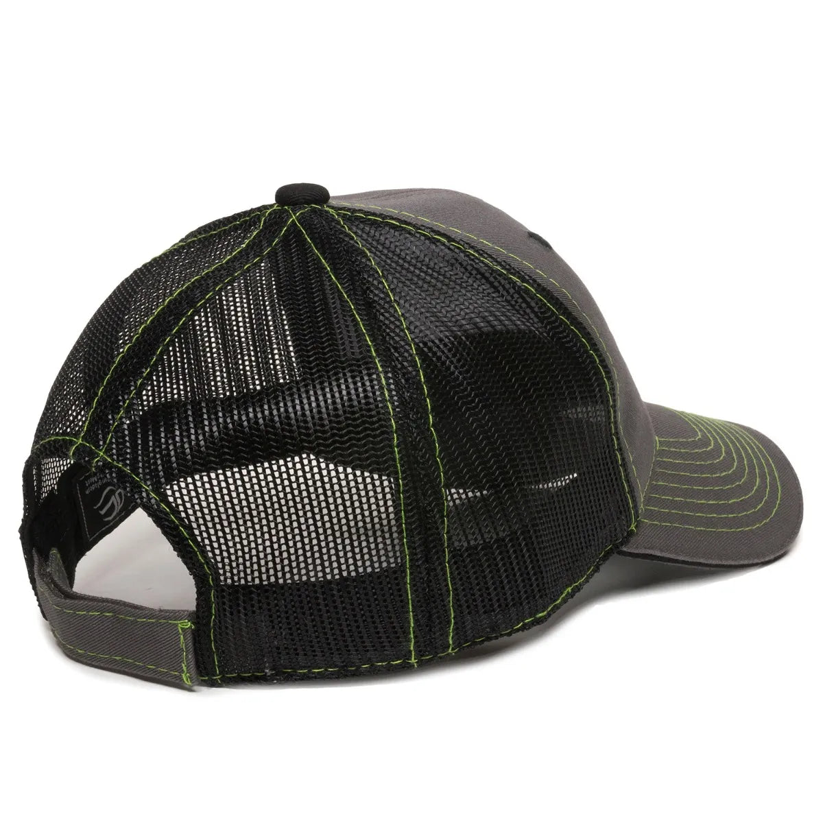 Outdoor Cap GWT-101M Cotton Twill Garment Washed Structured Trucker Hat Unisex Accessories Hats & Caps