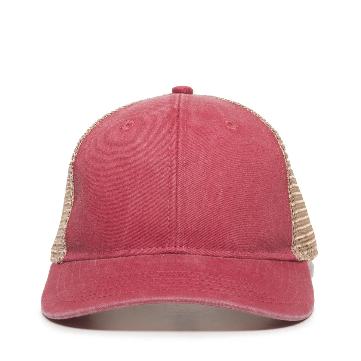 Outdoor Cap PNY-100M Heavy Washed Structured Trucker Hat Unisex Accessories Hats & Caps