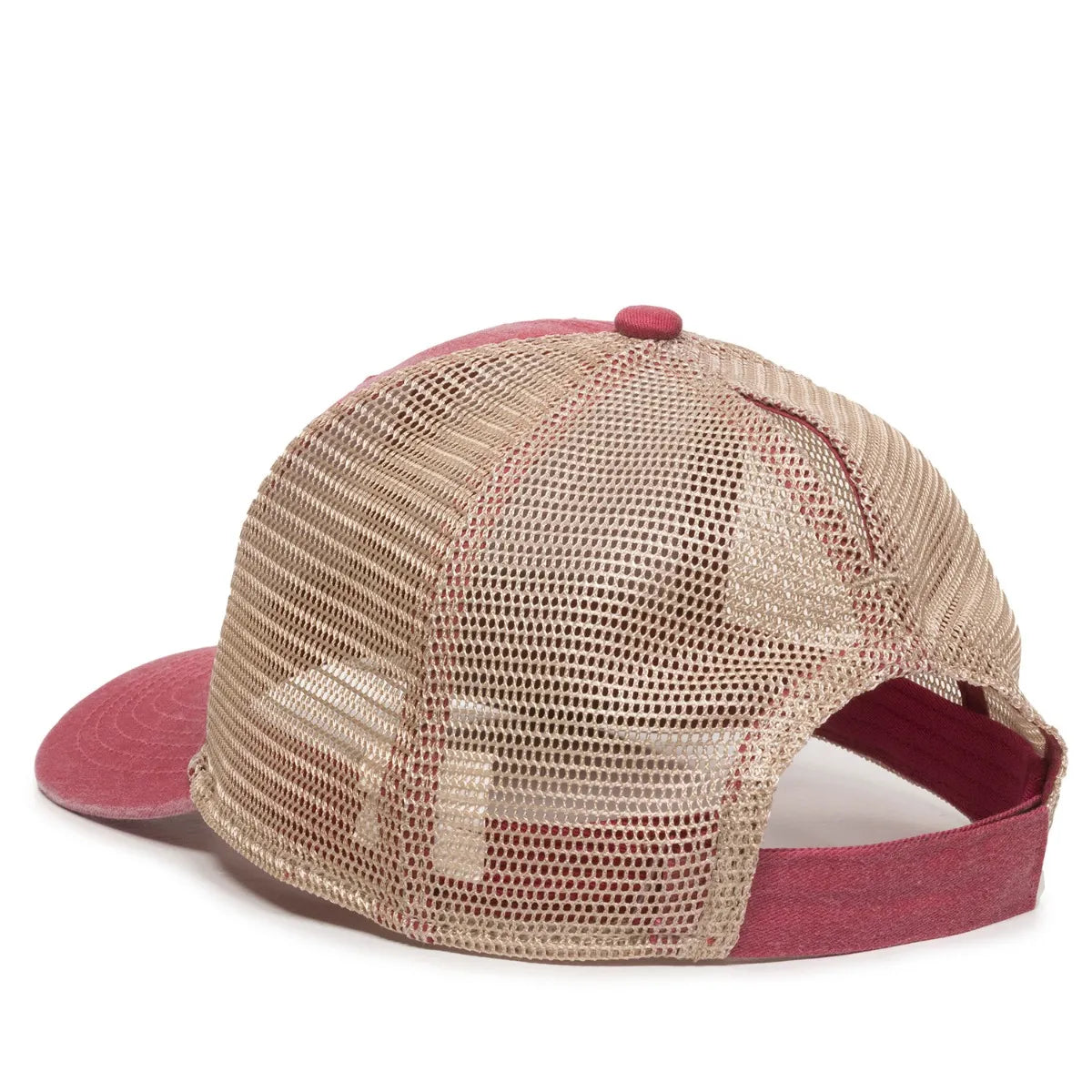 Outdoor Cap PNY-100M Heavy Washed Structured Trucker Hat Unisex Accessories Hats & Caps