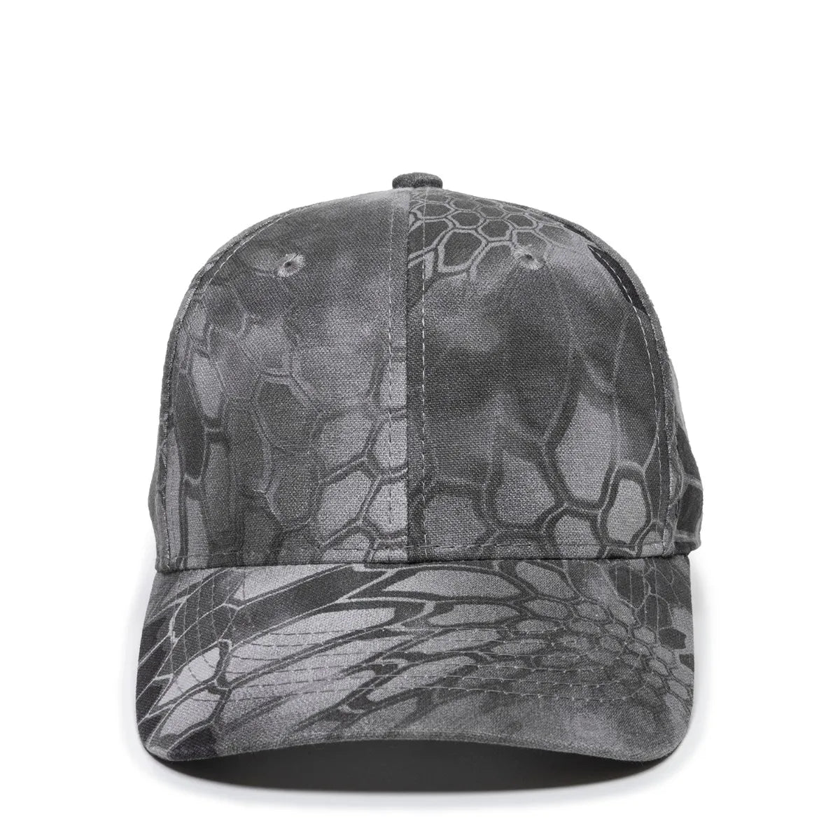 Outdoor Cap 350 Canvas Camo Structured Solid Back Hat Unisex Accessories Hats & Caps
