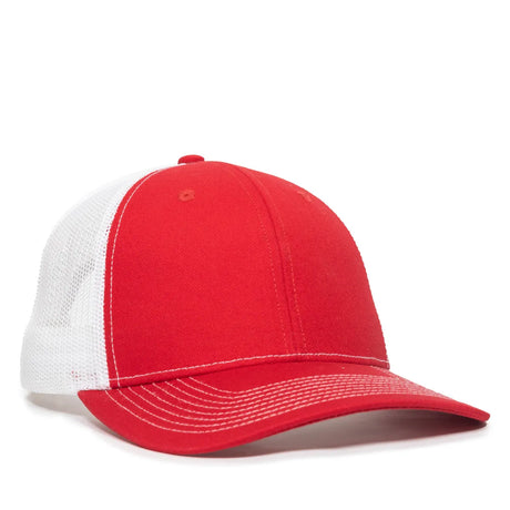 Outdoor Cap OC771V Comfort Sweatband Structured Trucker Hat Unisex Accessories Hats & Caps