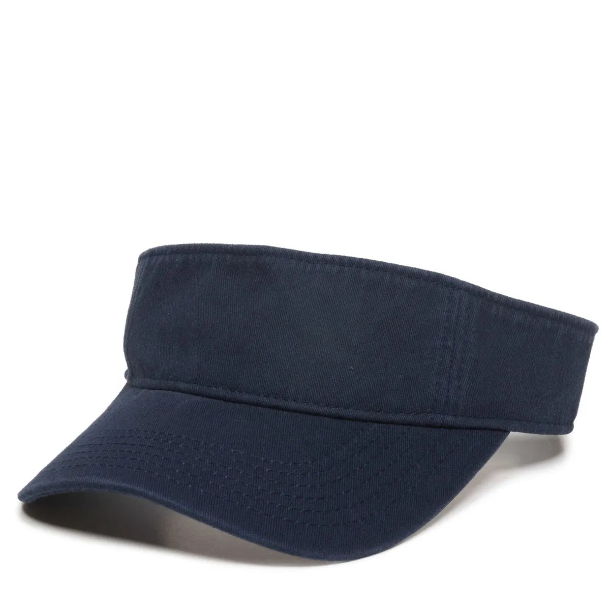 Outdoor Cap GWTV-100 Garment Washed Cotton Twill Visor Unisex Accessories Hats & Caps