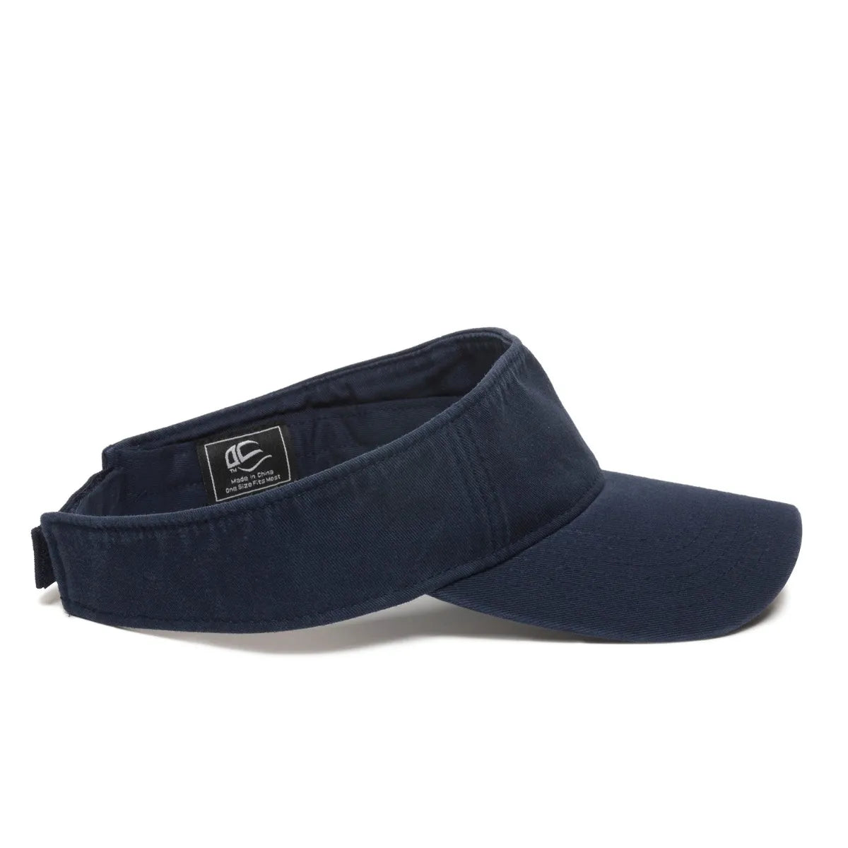 Outdoor Cap GWTV-100 Garment Washed Cotton Twill Visor Unisex Accessories Hats & Caps