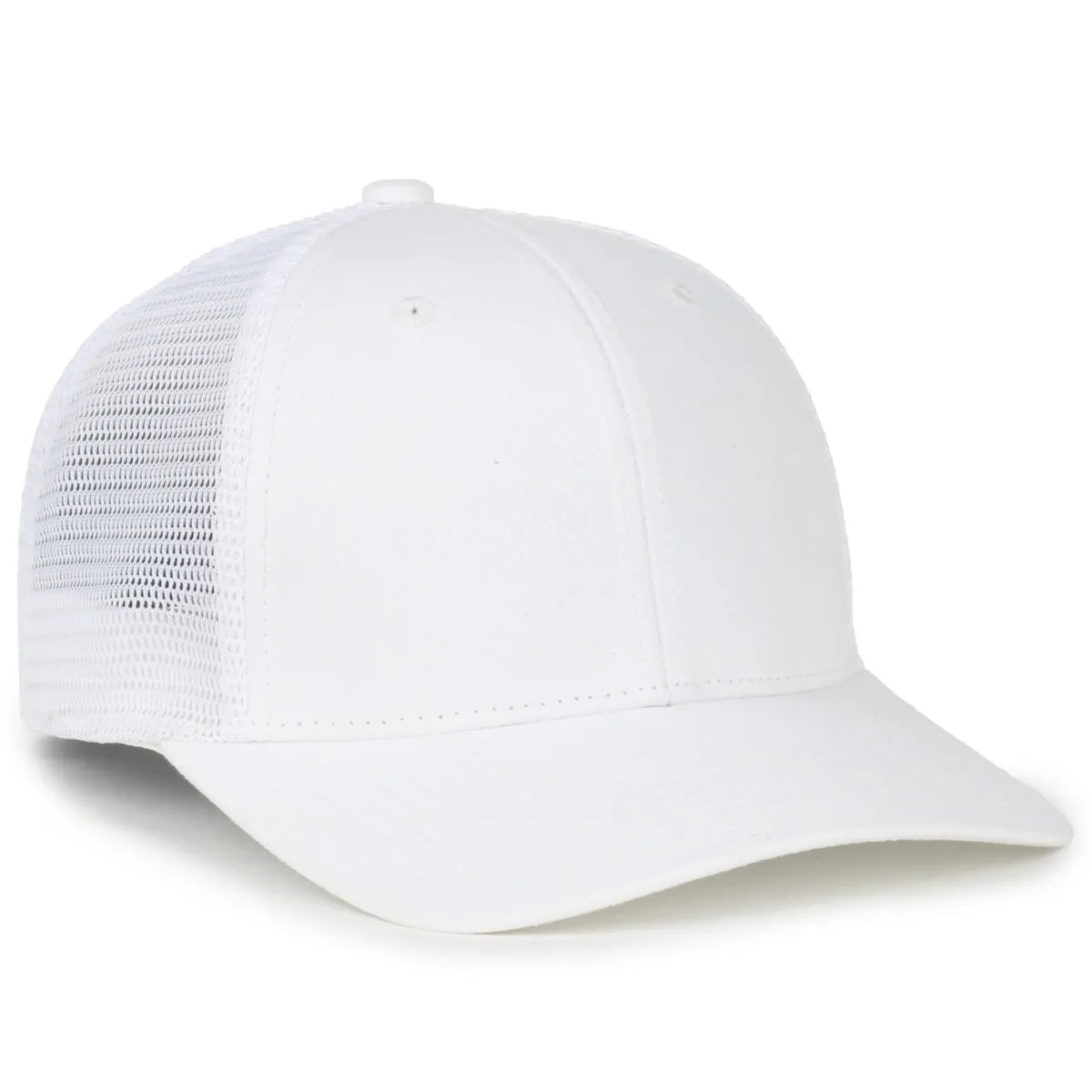 Outdoor Cap FLX672M Pro Round Crown Structured Trucker Hat Unisex Accessories Hats & Caps