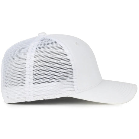 Outdoor Cap FLX672M Pro Round Crown Structured Trucker Hat Unisex Accessories Hats & Caps