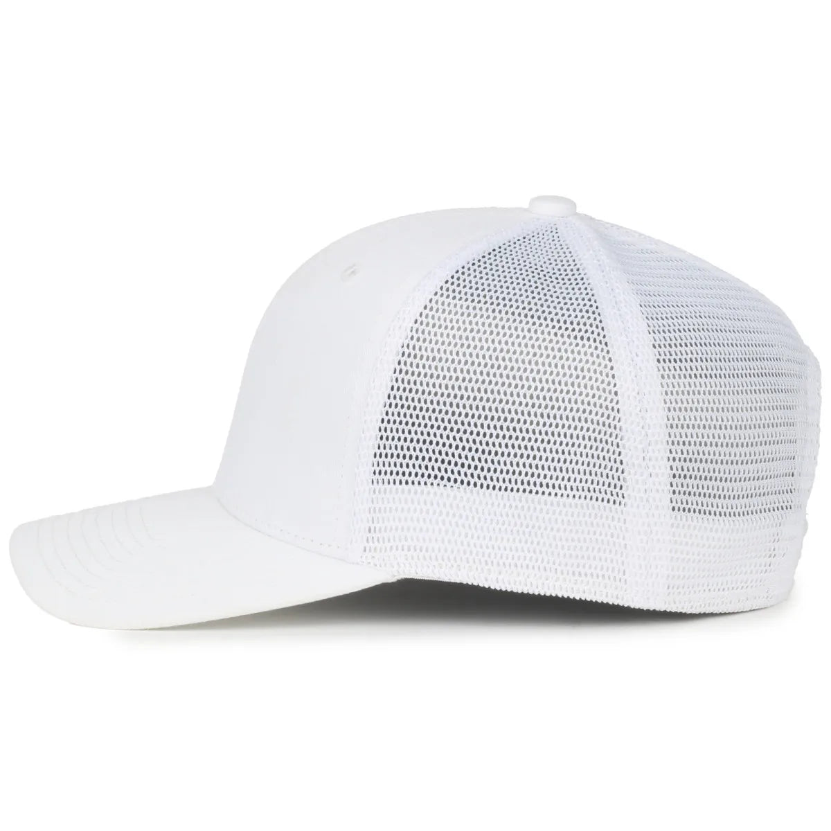 Outdoor Cap FLX672M Pro Round Crown Structured Trucker Hat Unisex Accessories Hats & Caps