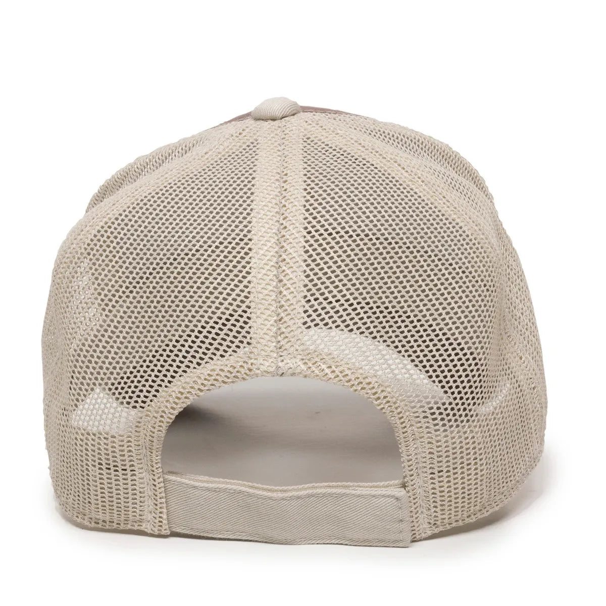 Outdoor Cap GWT-101M Cotton Twill Garment Washed Structured Trucker Hat Unisex Accessories Hats & Caps