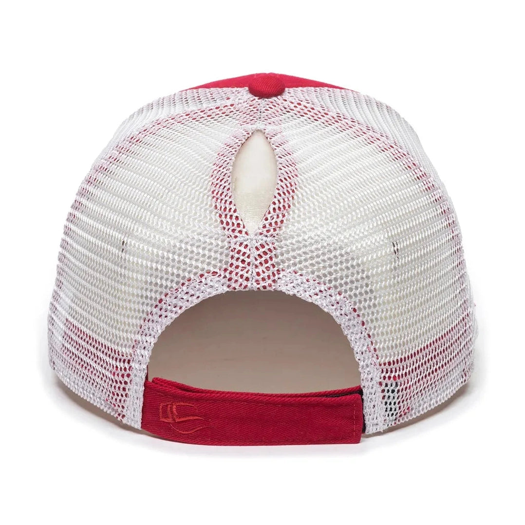 Outdoor Cap Women's PNY-100M Structured Trucker Hat-2