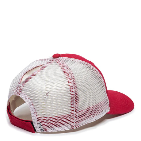 Outdoor Cap PNY-100M Heavy Washed Structured Trucker Hat Unisex Accessories Hats & Caps