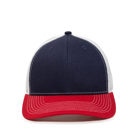 Outdoor Cap OC771V Comfort Sweatband Structured Trucker Hat Unisex Accessories Hats & Caps