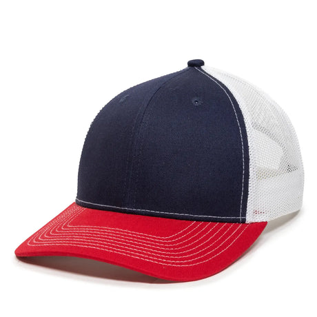 Outdoor Cap OC771V Comfort Sweatband Structured Trucker Hat Unisex Accessories Hats & Caps