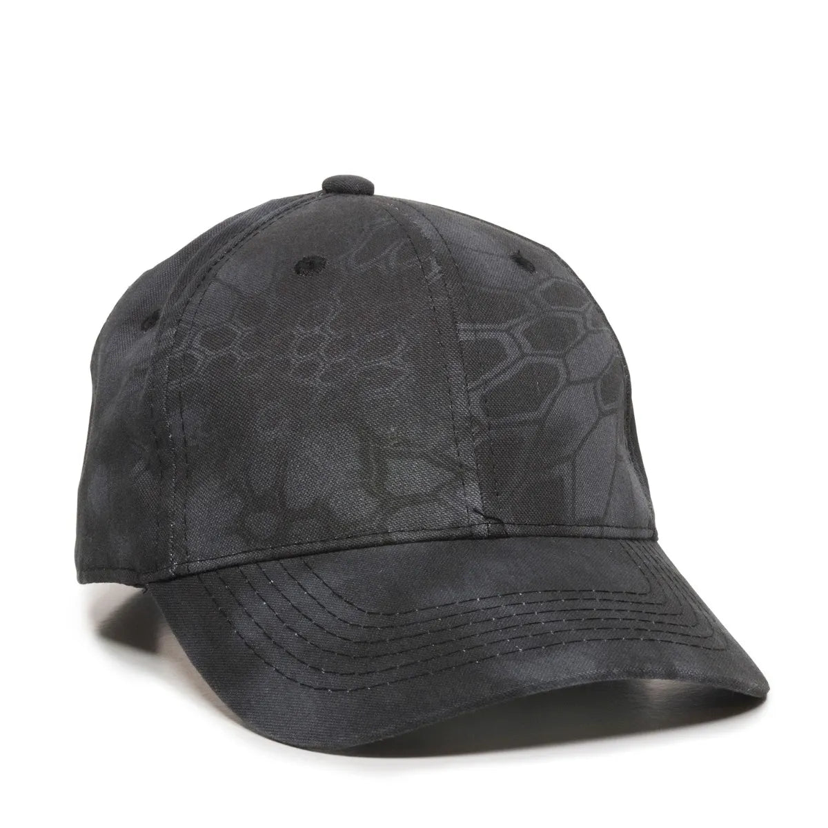 Outdoor Cap 350 Canvas Camo Structured Solid Back Hat Unisex Accessories Hats & Caps