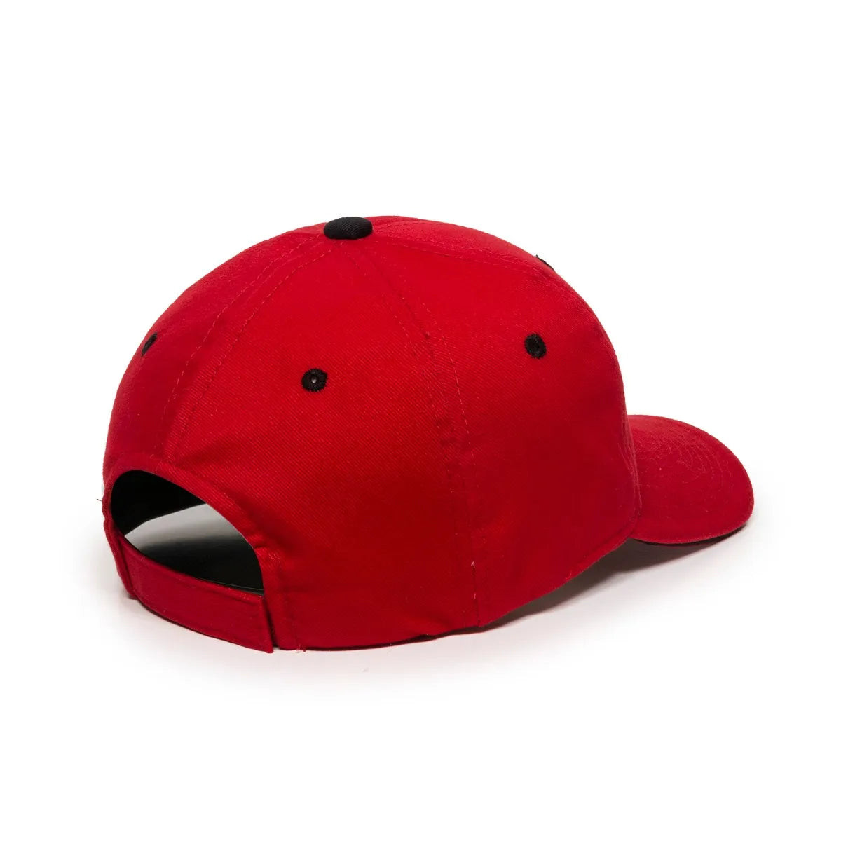Outdoor Cap GL-845 Contrasting Button and Eyelets Structured Solid Back Hat Unisex Accessories Hats & Caps