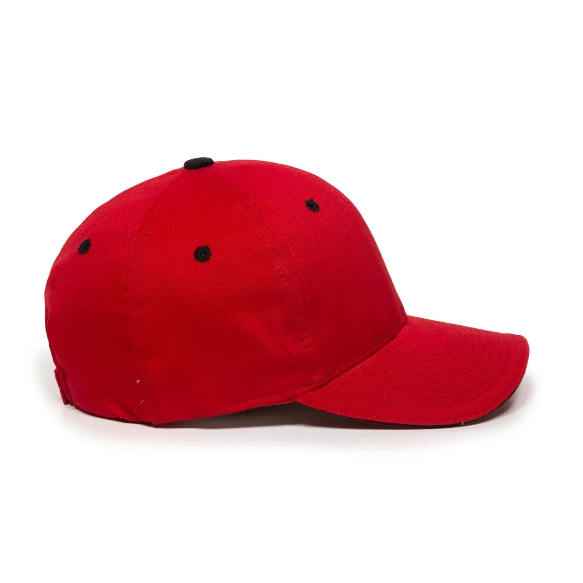 Outdoor Cap GL-845 Contrasting Button and Eyelets Structured Solid Back Hat Unisex Accessories Hats & Caps