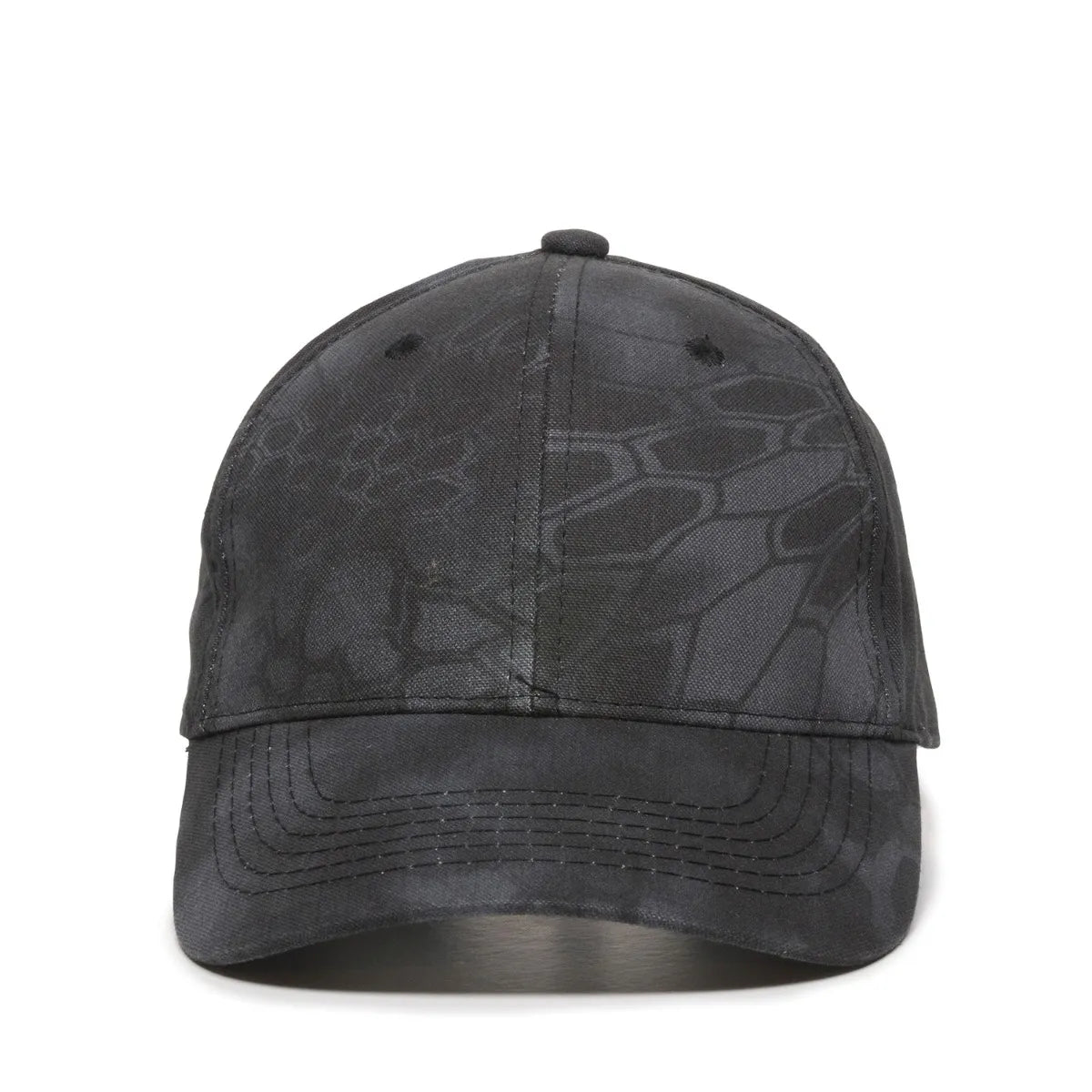Outdoor Cap 350 Canvas Camo Structured Solid Back Hat Unisex Accessories Hats & Caps