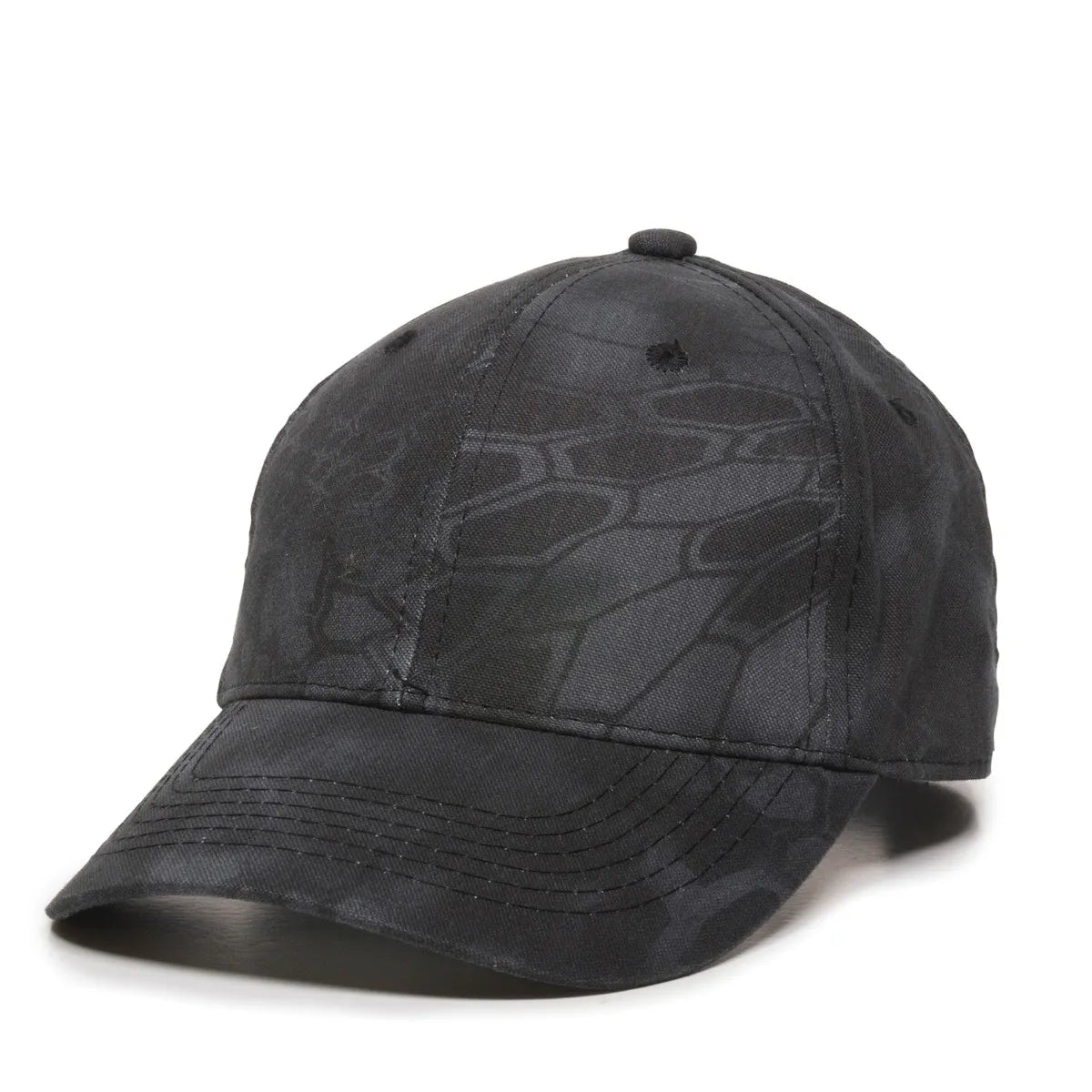 Outdoor Cap 350 Canvas Camo Structured Solid Back Hat Unisex Accessories Hats & Caps