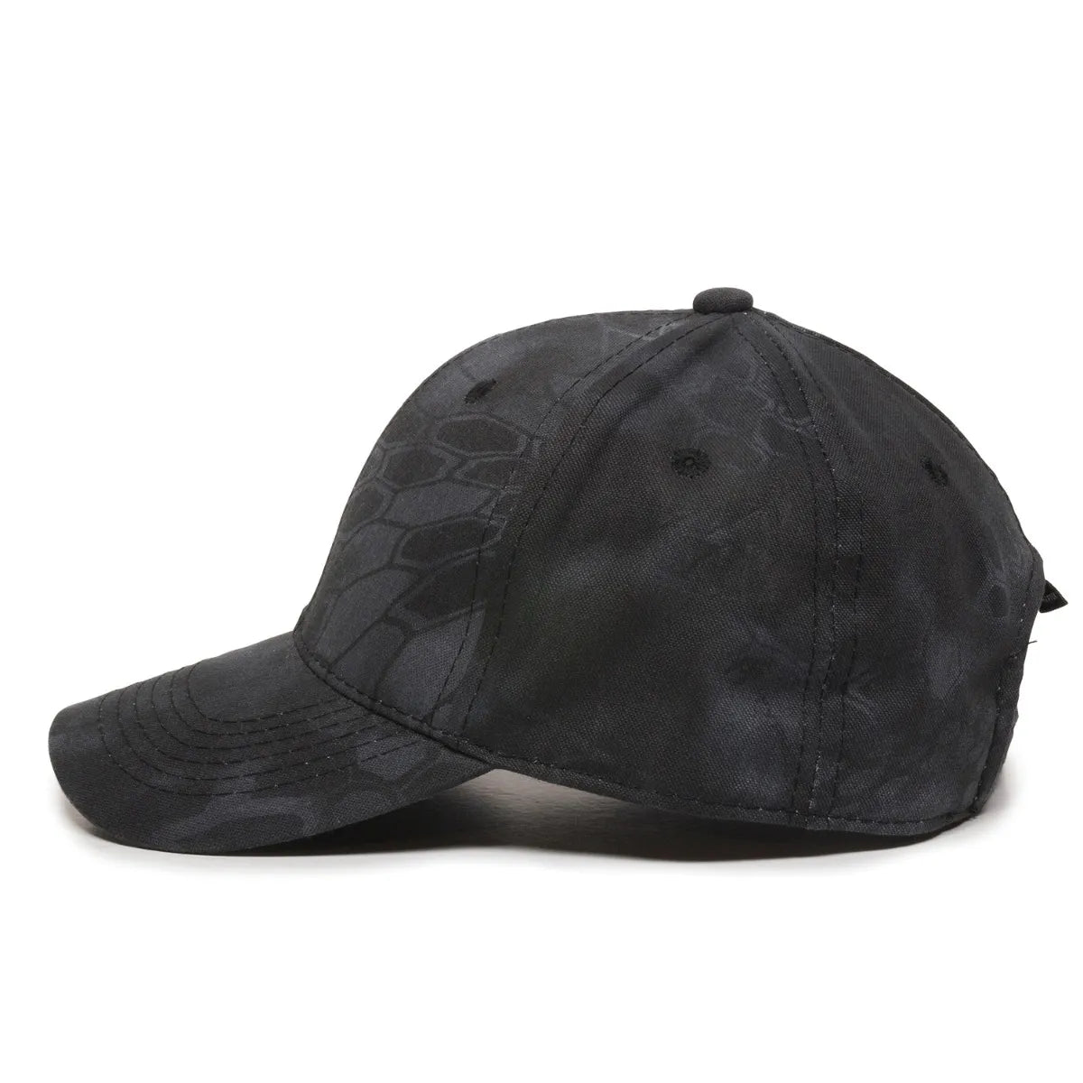 Outdoor Cap 350 Canvas Camo Structured Solid Back Hat Unisex Accessories Hats & Caps