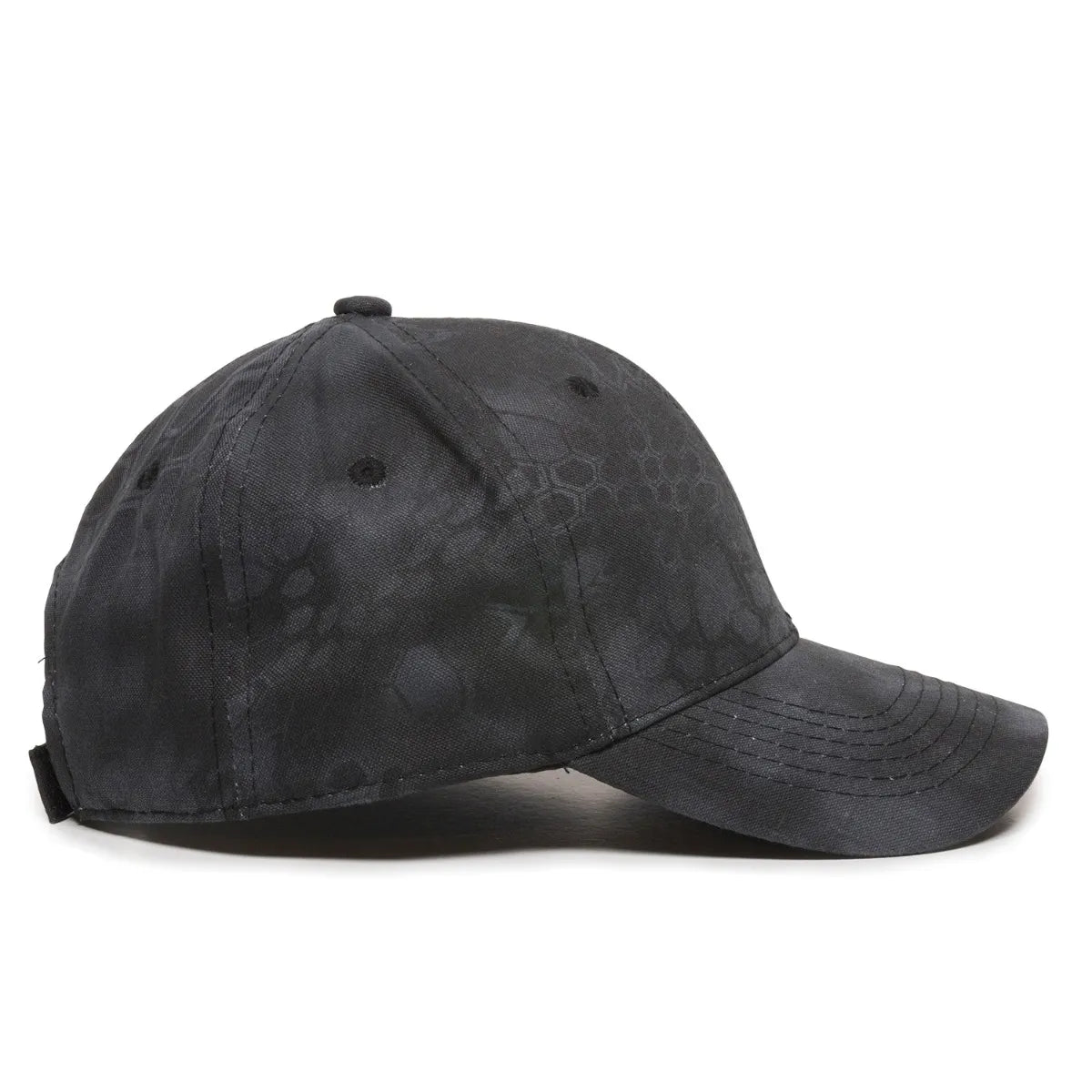 Outdoor Cap 350 Canvas Camo Structured Solid Back Hat Unisex Accessories Hats & Caps