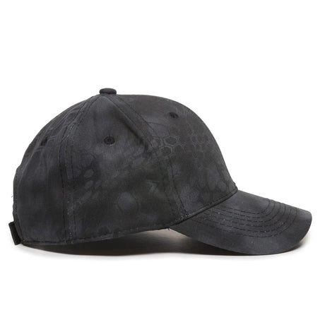 Outdoor Cap 350 Canvas Camo Structured Solid Back Hat Unisex Accessories Hats & Caps