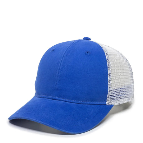 Outdoor Cap PNY-100M Heavy Washed Structured Trucker Hat Unisex Accessories Hats & Caps