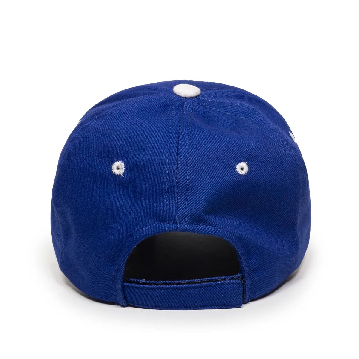 Outdoor Cap GL-845 Contrasting Button and Eyelets Structured Solid Back Hat Unisex Accessories Hats & Caps