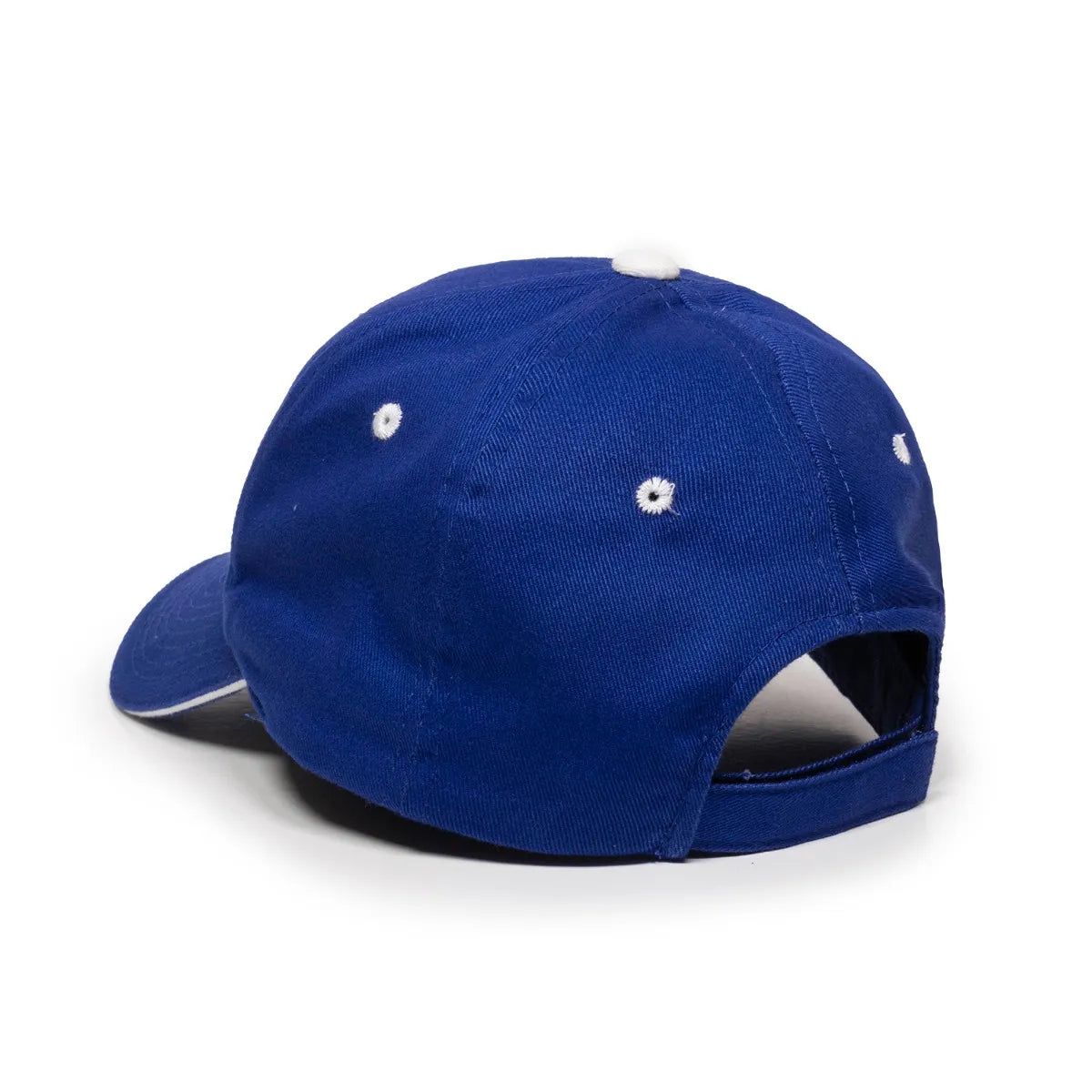 Outdoor Cap GL-845 Contrasting Button and Eyelets Structured Solid Back Hat Unisex Accessories Hats & Caps